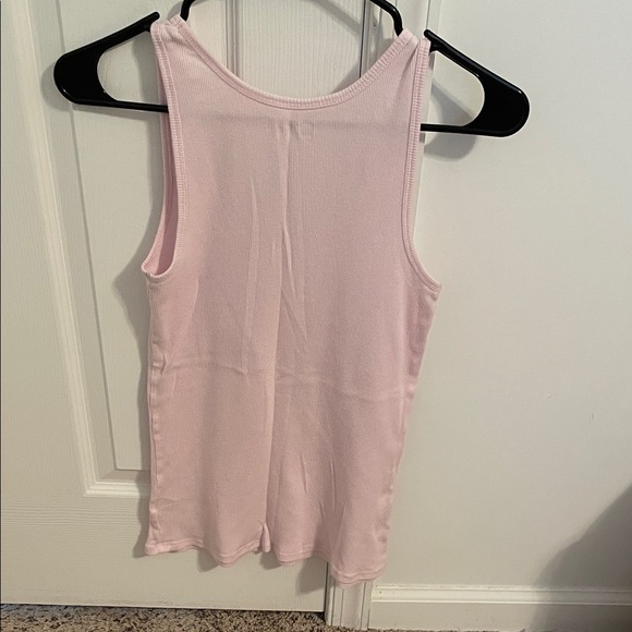 GAP Pink Ribbed Tank Top - Picture 4 of 5